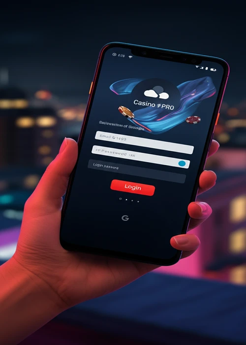 Interface claire de connexion Roby Casino, avec les zones dédiées à l'identifiant et au mot de passe pour un accès rapide.